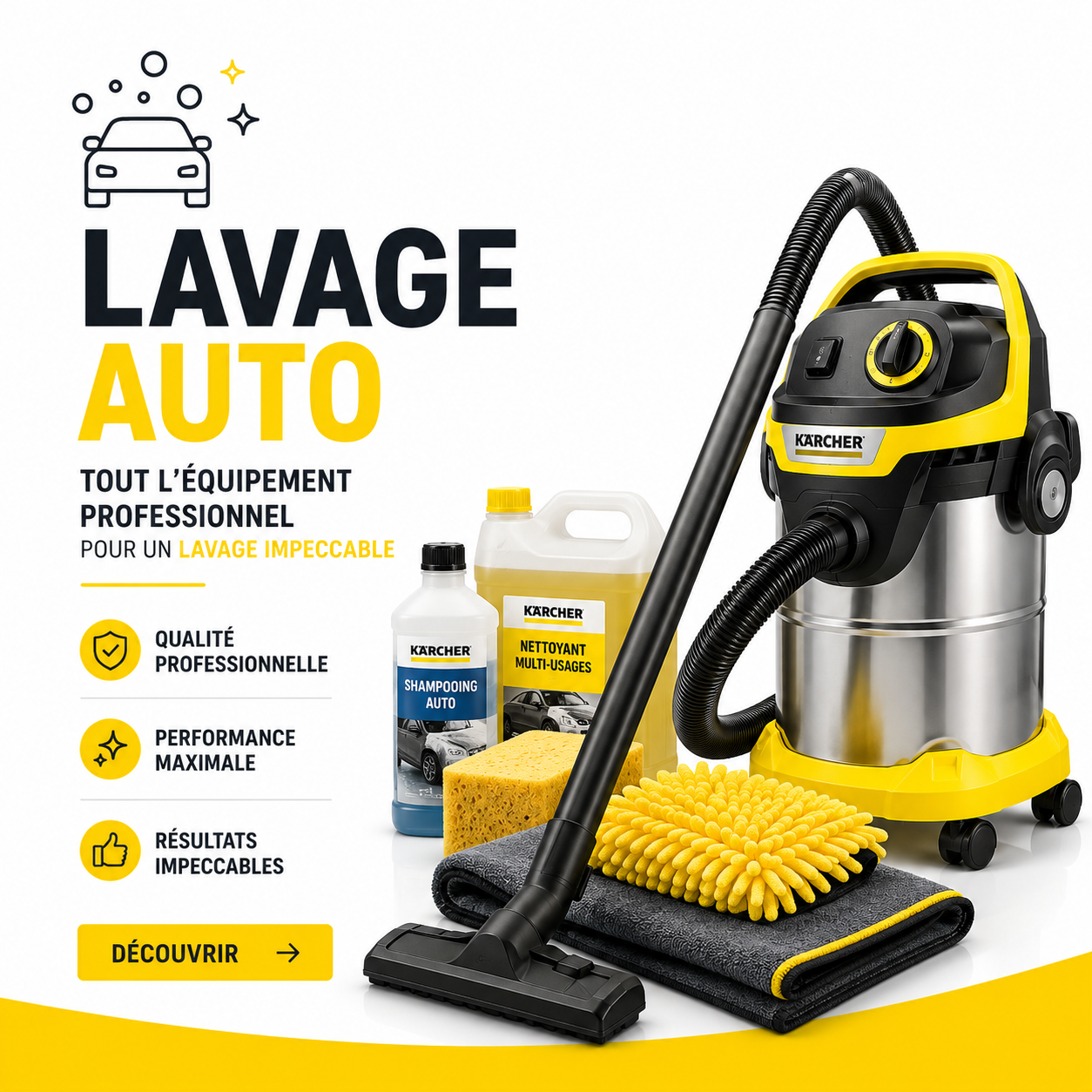 Equipement Pro - lavage