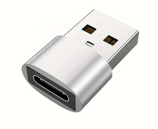Adaptateur USB-A / USB-C - Gris